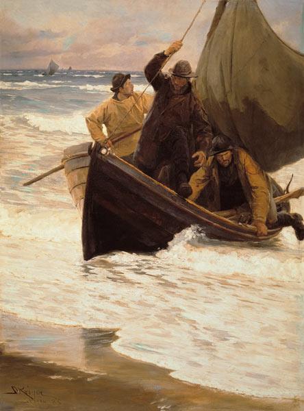 retour des pêcheurs (Skagen)