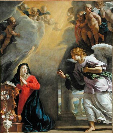 The Annunciation à Philippe de Champaigne