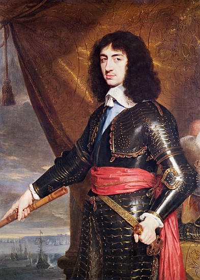 Portrait of Charles II (1630-85) 1653 à Philippe de Champaigne