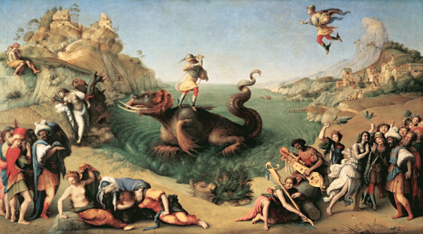 Perseus Rescuing Andromeda à Piero di Cosimo