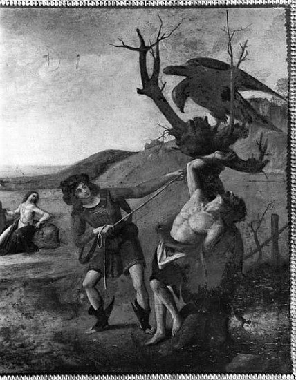 The Myth of Prometheus, c.1515  (detail) à Piero di Cosimo