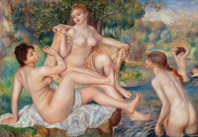 Les Grandes Baigneuses  à Pierre-Auguste Renoir