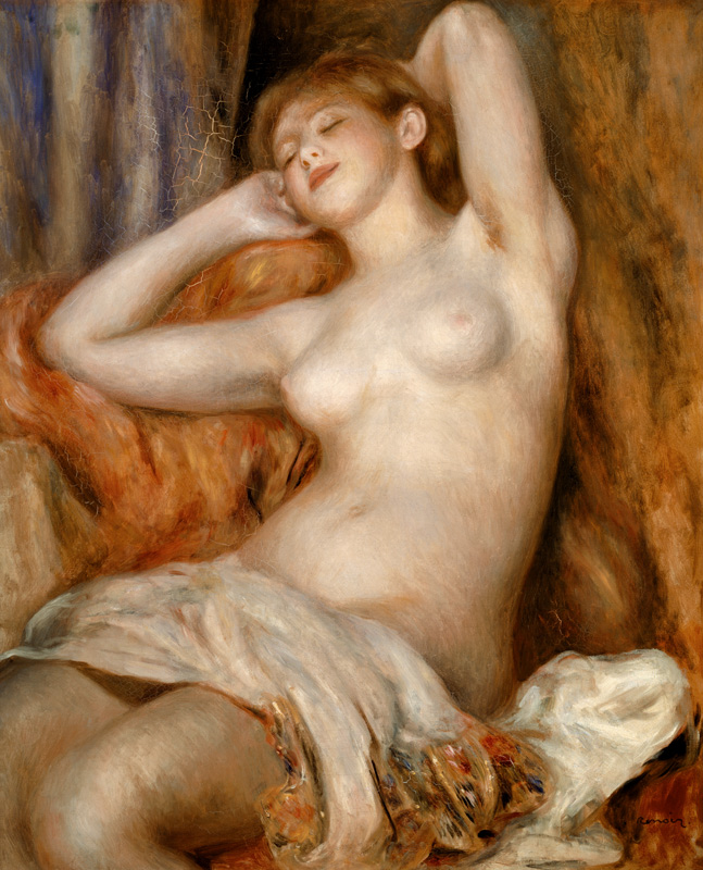 La baigneuse endormie (la Dormeuse) à Pierre-Auguste Renoir