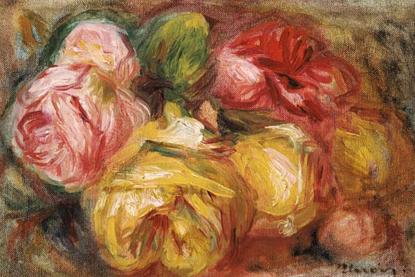 Roses à Pierre-Auguste Renoir