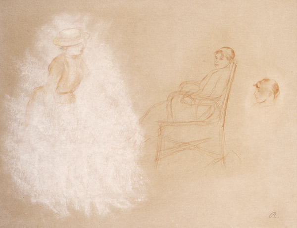 Studies of Women à Pierre-Auguste Renoir
