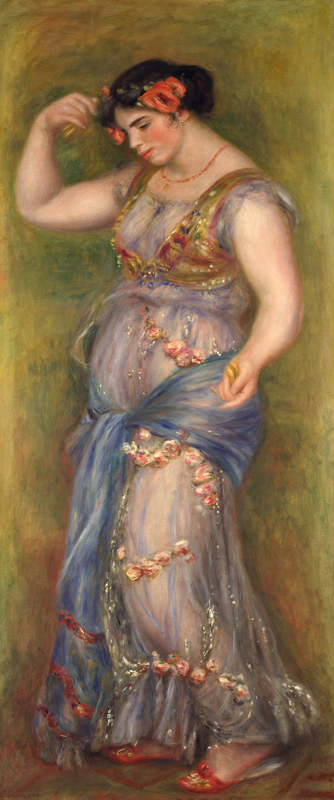 Dancing Girl with Castanets à Pierre-Auguste Renoir