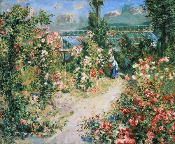 La serre à Pierre-Auguste Renoir