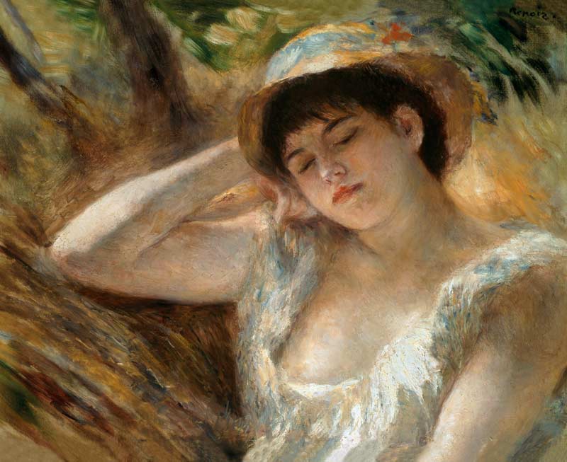 The Sleeper à Pierre-Auguste Renoir