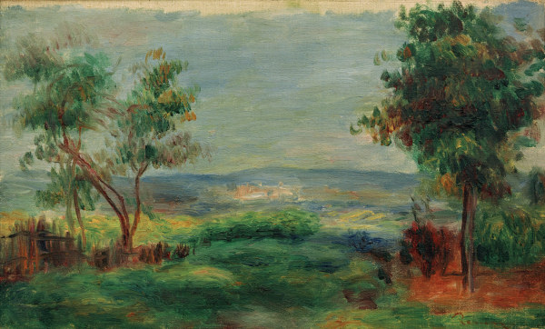 A.Renoir, Landschaft à Pierre-Auguste Renoir