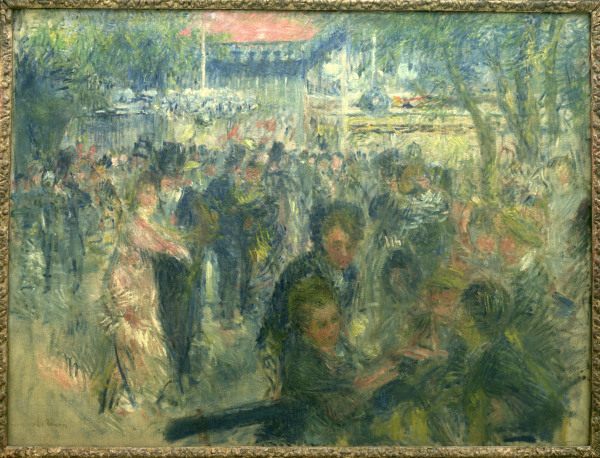 A.Renoir/Moulin de la Galette (Sketch) à Pierre-Auguste Renoir