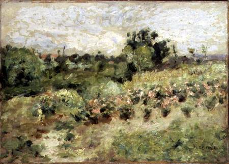 Field of Roses à Pierre-Auguste Renoir