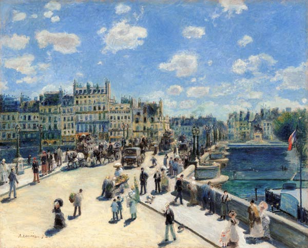 Le Pont Neuf  à Pierre-Auguste Renoir