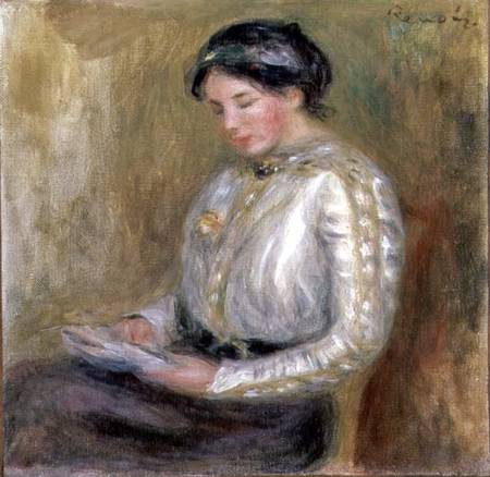 Reading à Pierre-Auguste Renoir