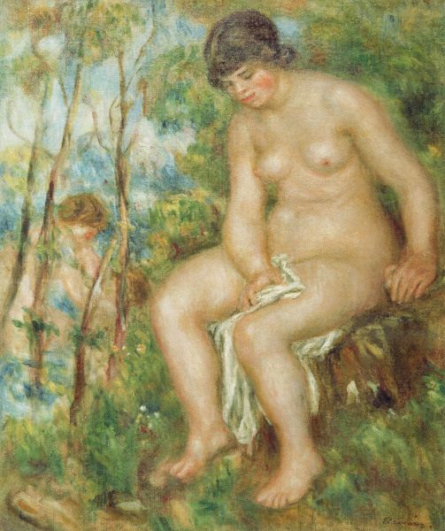 Renoir / The Bather / c.1915 à Pierre-Auguste Renoir