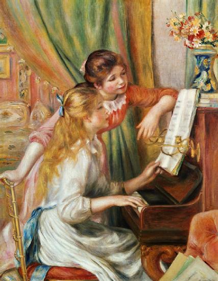 Deux filles au piano 1893