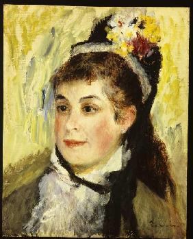 portrait de madame Edmond Renoir