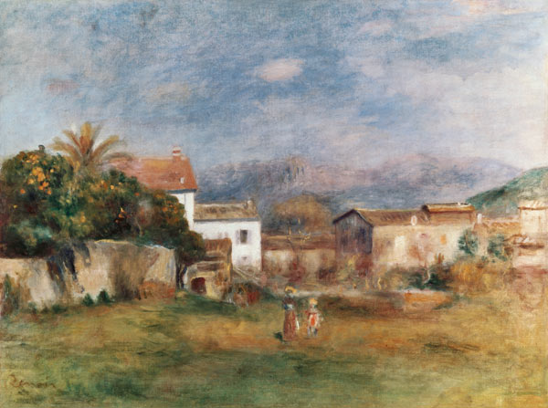 Renoir / View near Cagnes / 1903/05 à Pierre-Auguste Renoir