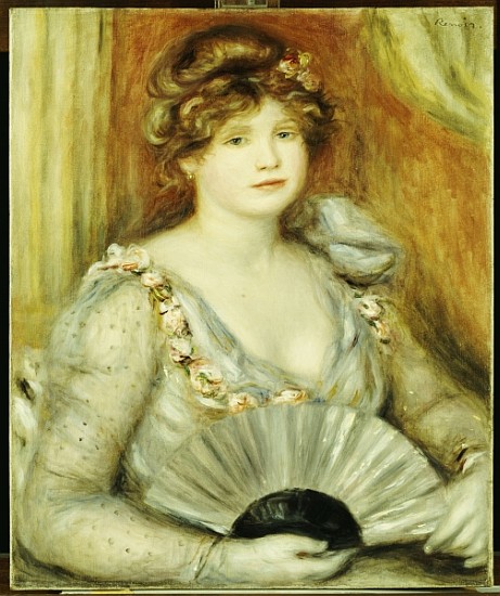 Woman with a Fan à Pierre-Auguste Renoir