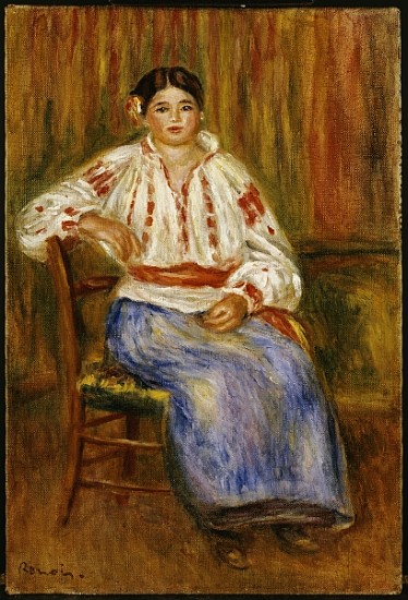 Young Romanian à Pierre-Auguste Renoir