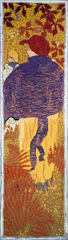 Woman with Cape à Pierre Bonnard