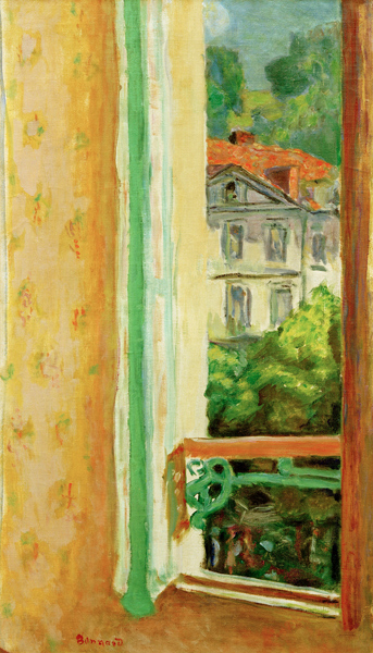Open window in Uriage à Pierre Bonnard
