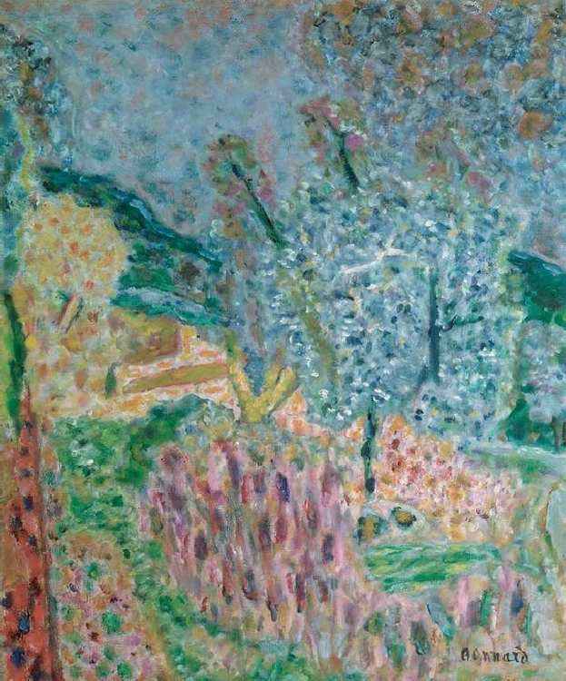Paysage du Cannet à Pierre Bonnard