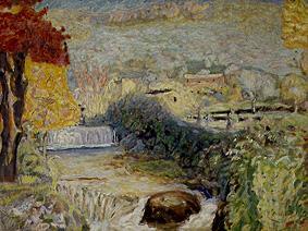 Les chutes d'eau de Grasse à Pierre Bonnard