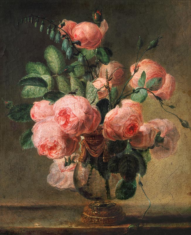 Vase of Flowers à Pierre Joseph Redouté