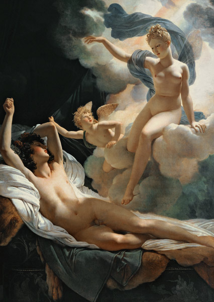 Iris und Morpheus à Pierre Narcisse Guérin