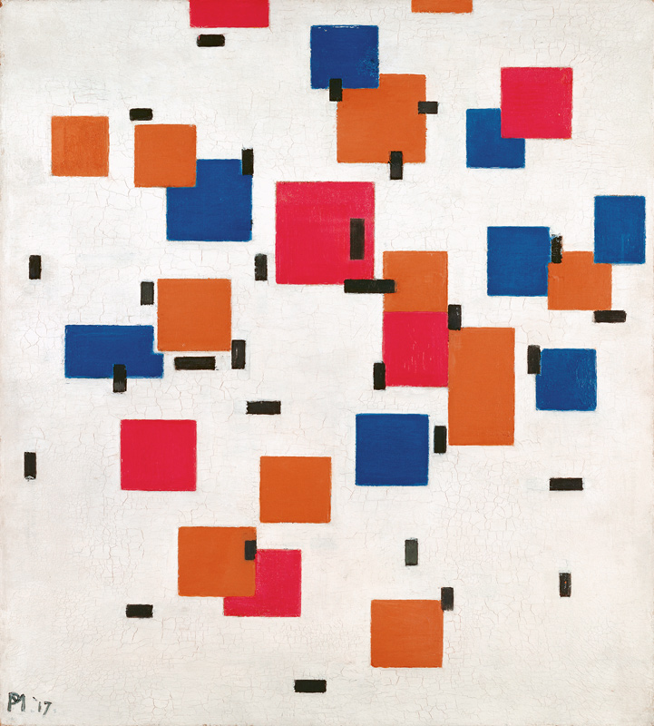 Compositon in Colour à Piet Mondrian