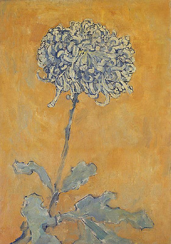 Chrysantheme. à Piet Mondrian