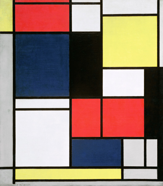 Tableau II à Piet Mondrian