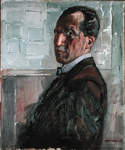 Autoportrait de Piet Mondrian