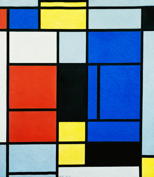 Tableau No à Piet Mondrian
