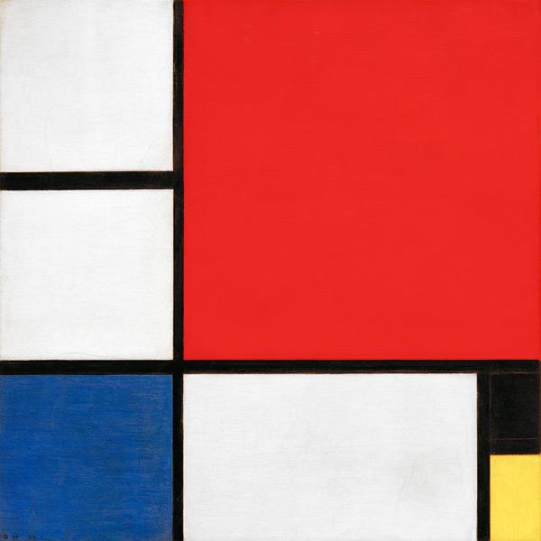 Piet Mondrian en reproductions imprimées ou peintes sur REPRO-TABLEAUX.COM