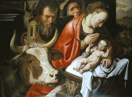 The Adoration of the Shepherds à Pieter Aertzen