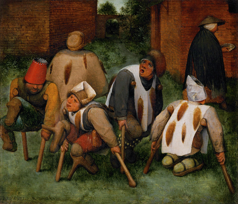 The Beggars à Pieter Brueghel l'Ancien