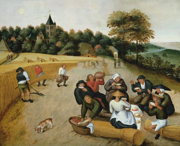 été (huile sur toile) à Pieter Brueghel le Jeune