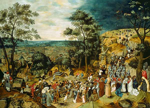 Christ on the Road to Calvary à Pieter Brueghel le Jeune