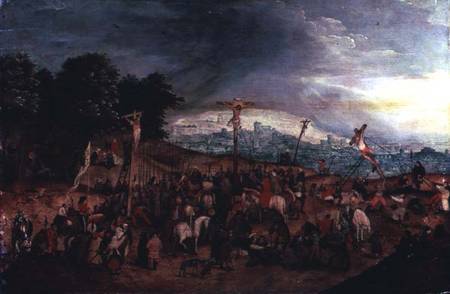 The Crucifixion à Pieter Brueghel le Jeune