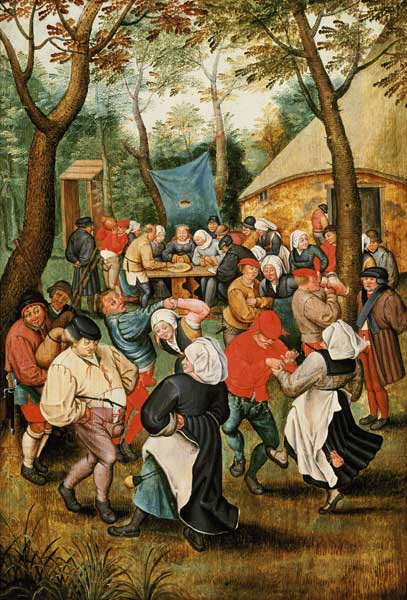 The Wedding Feast à Pieter Brueghel le Jeune