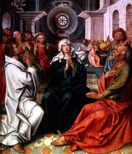 Pentecost (panel) à Pieter Coecke van Aelst