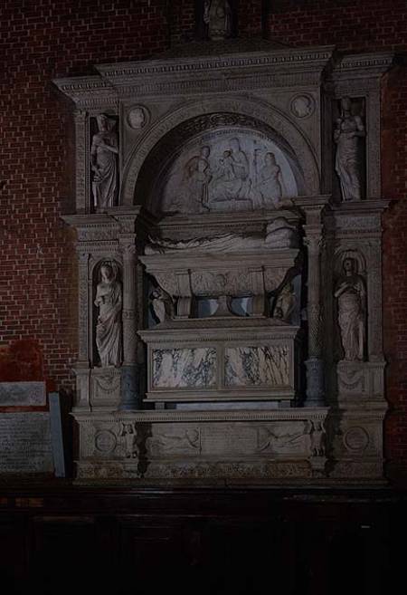 Tomb of Doge Nicolo Marcello (d.1474) à Pietro  Lombardo