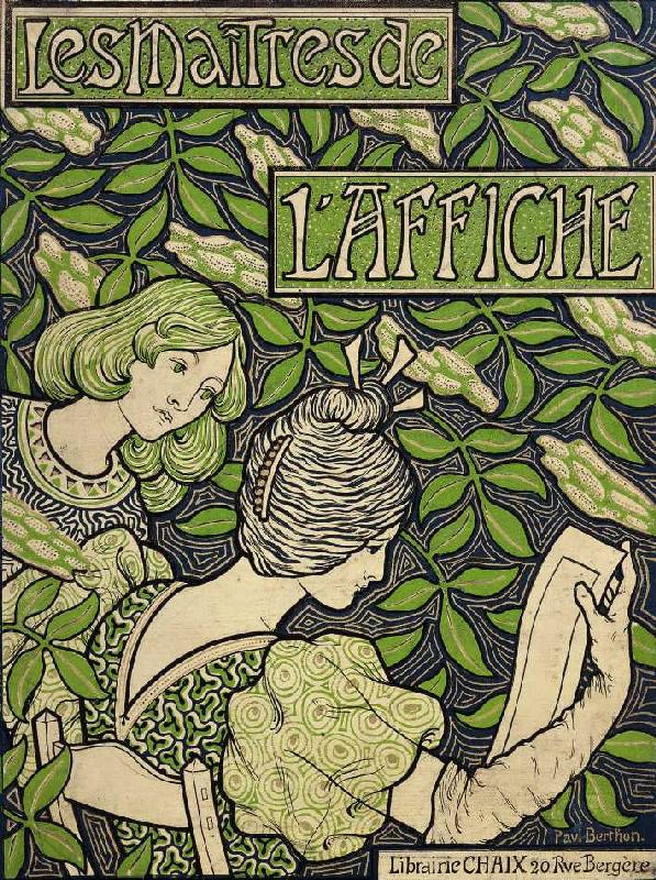 Titelblatt von 'Les Maîtres de l'Affiche', Band I-V à Affiche Vintage