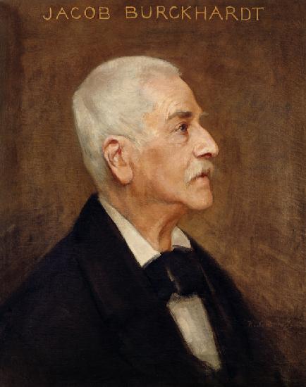 portrait du philosophe Jacob Burckhardt