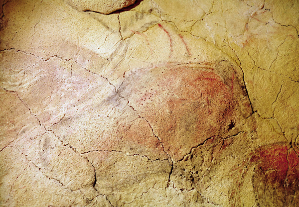 Bison, from the Caves at Altamira à Préhistorique