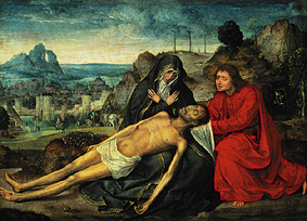 pleurer le Christ. à Quinten Massys