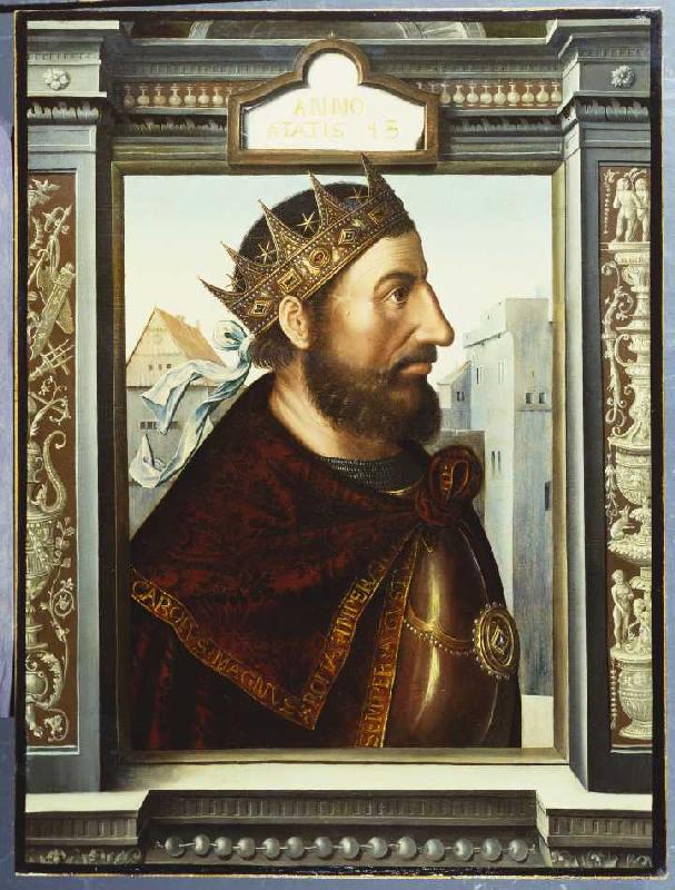 Karl der Große (ca à Quinten Massys