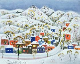 Winter, 1979 (oil on canvas) 