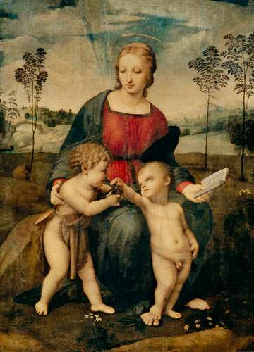 Madonne del Cardellino à Raffaello Sanzio